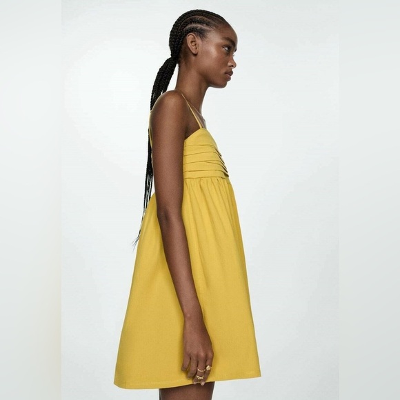 NWT Mango Ziti Dress 🍋 - Picture 2 of 7